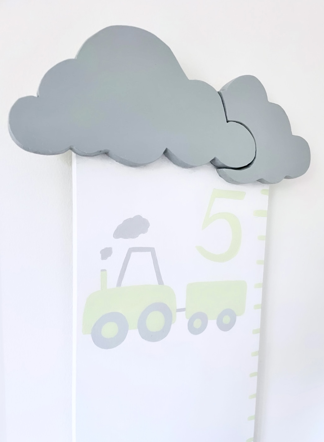 Tractor Wooden Height Chart