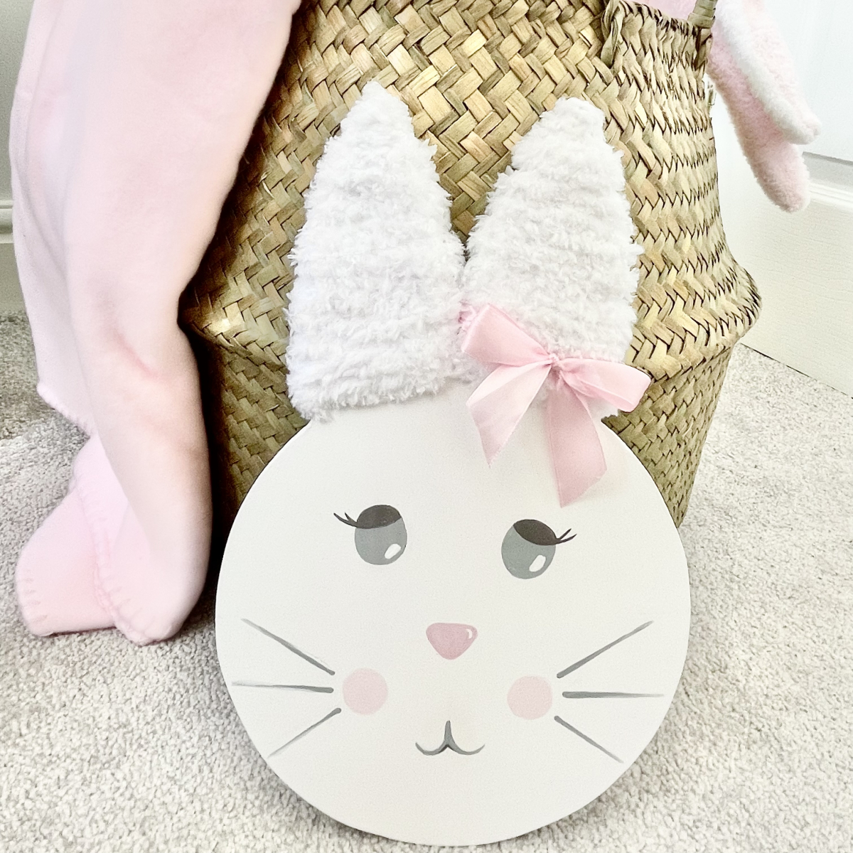 Binky Bunny Wall Hanging