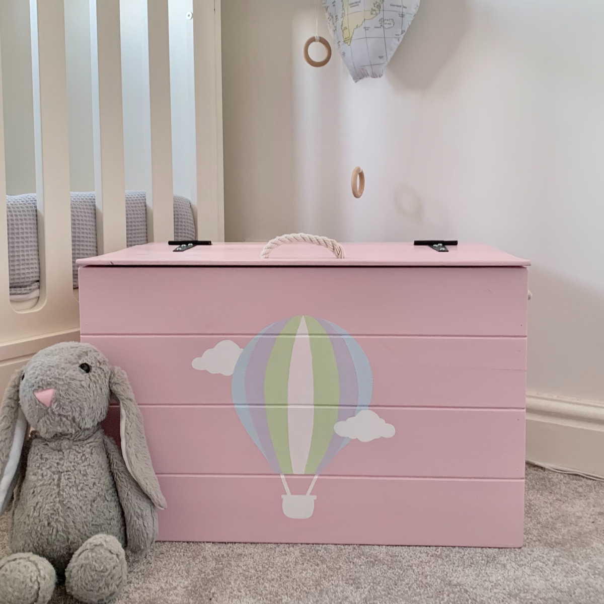 Sweet Dream Wooden Toy Chest